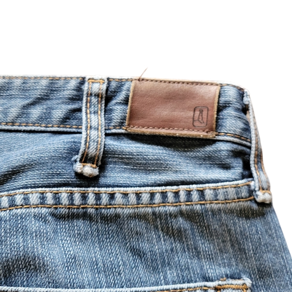 Lands End Bundle Of 3 Light Blue Men’s Straight-Leg Jeans - Picture 13 of 16